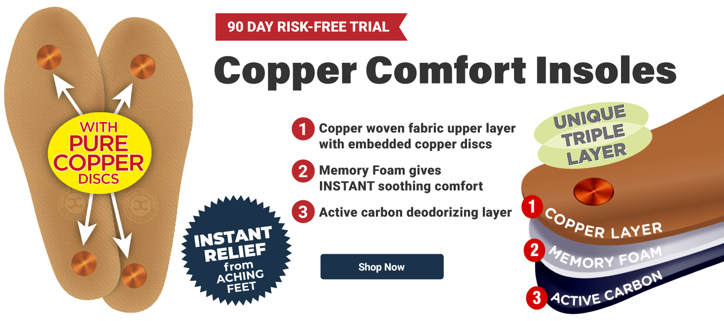 Copper Comfort Insoles