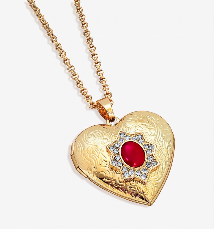 Gold Heart Locket