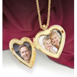 Gold Heart Locket