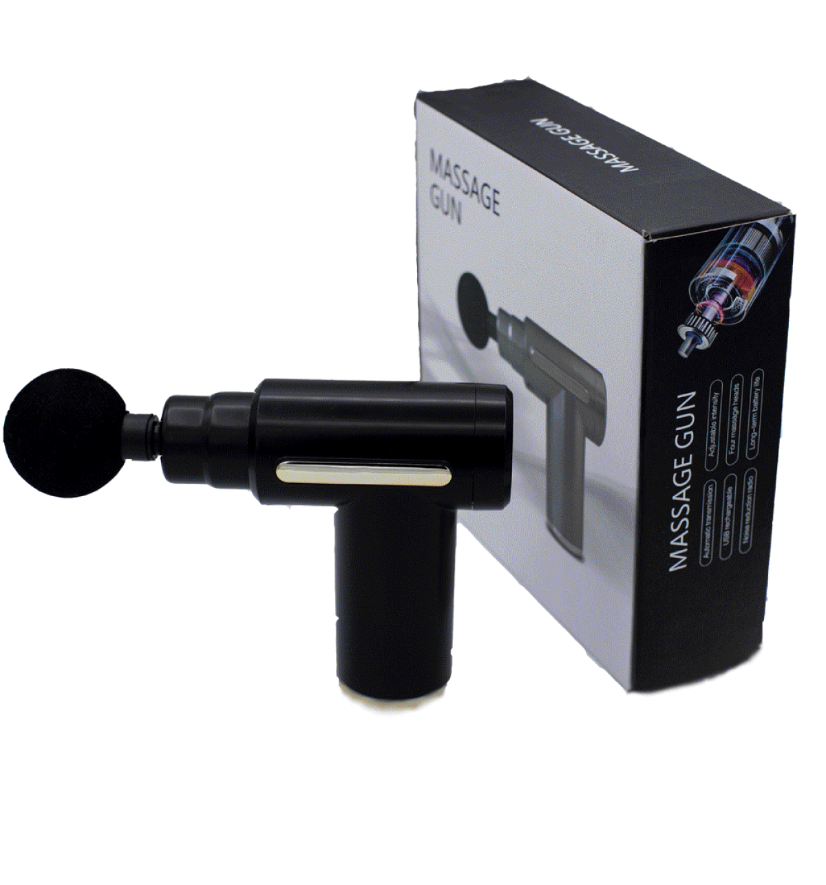 Deep Tissue Massage Gun Relieves Aches & Pains