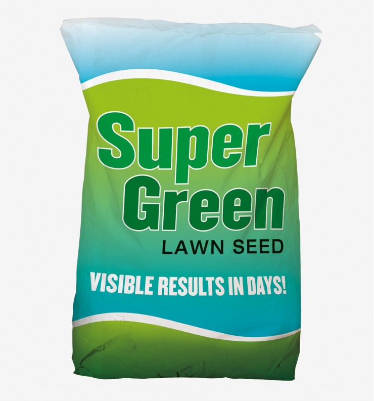 SuperGreen Lawn Seed - 500g Bags