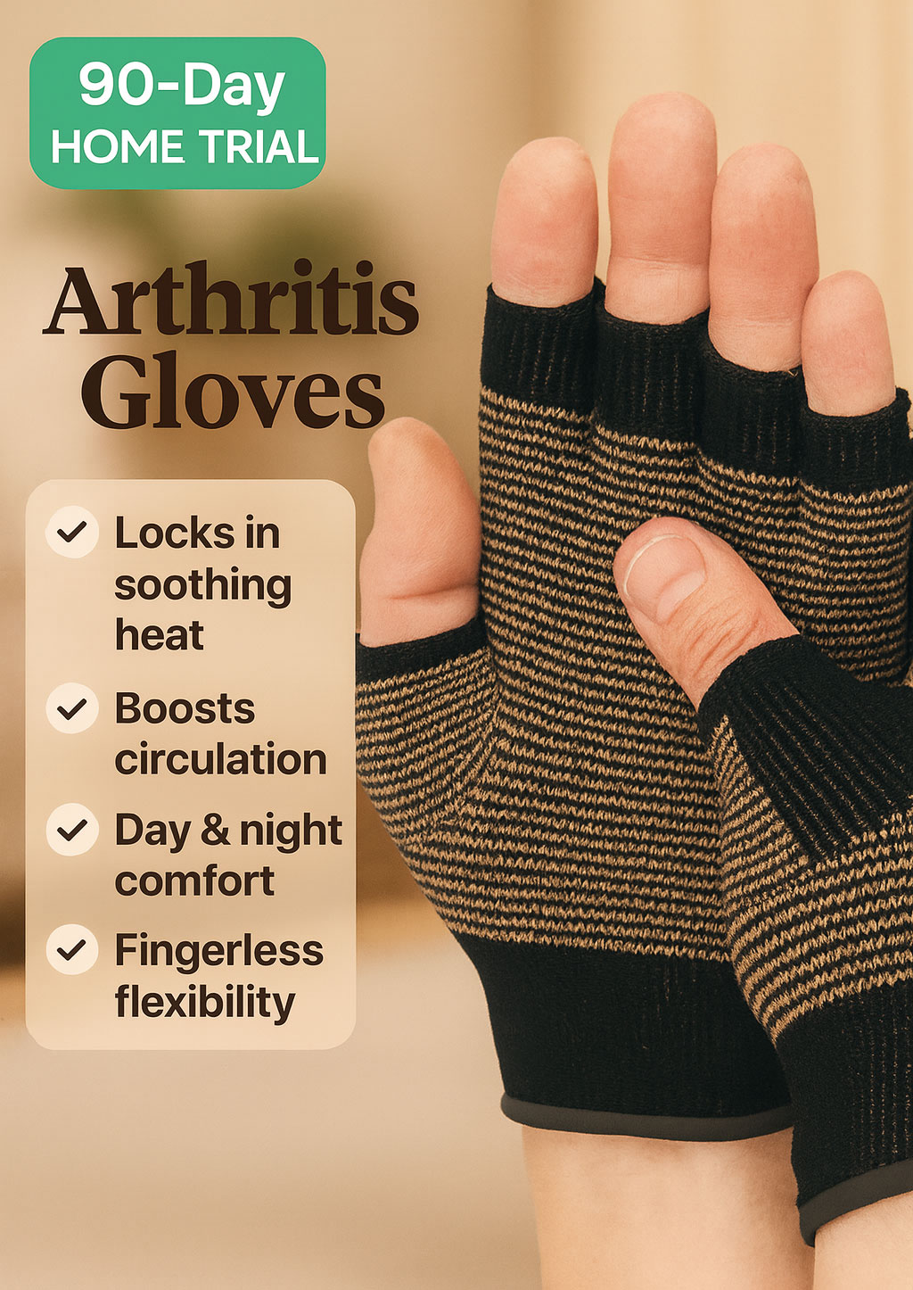 Arthritis Gloves — soothing relief